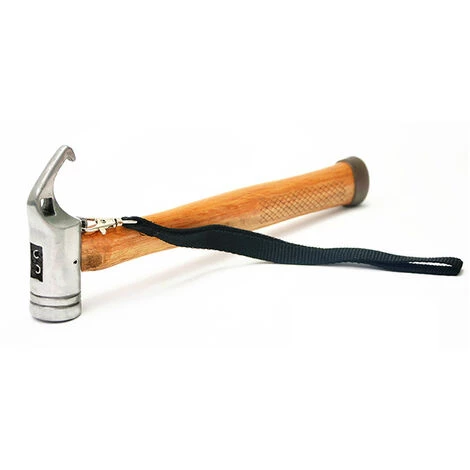 TANCYCO Marteau Multifonctionnel Extérieur D'extracteur D'ongle De Tente De Camping De Marteau En Acier Avec Le Marteau De Sécurité De Poignée En Bois 5 TANCYCO Marteau Multifonctionnel Extérieur D'extracteur D'ongle De Tente De Camping De Marteau En Acier Avec Le Marteau De Sécurité De Poignée En Bois - Image 3