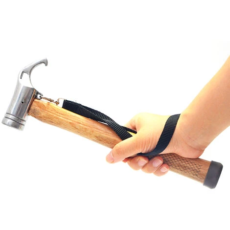 TANCYCO Marteau Multifonctionnel Extérieur D'extracteur D'ongle De Tente De Camping De Marteau En Acier Avec Le Marteau De Sécurité De Poignée En Bois 7 TANCYCO Marteau Multifonctionnel Extérieur D'extracteur D'ongle De Tente De Camping De Marteau En Acier Avec Le Marteau De Sécurité De Poignée En Bois - Image 5