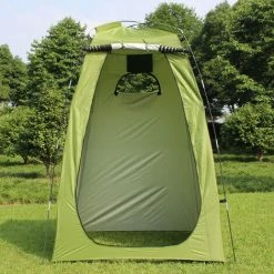 TANCYCO Tente De Camping Pour Douche 6 Pieds Vestiaire Privé Pour Camping Vélo Toilettes Douche Plage (vert Armée) -Tente de réception Soldes 66879172 5