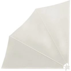 LES TENDANCES Auvent Latéral Pliable De Balcon Crème 140x140 Cm 11 LES TENDANCES Auvent Latéral Pliable De Balcon Crème 140x140 Cm -Tente de réception Soldes 66884362 5