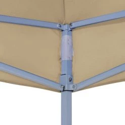 LES TENDANCES Toit De Tente De Réception 4x3 M Beige 270 G/m² 11 LES TENDANCES Toit De Tente De Réception 4x3 M Beige 270 G/m² -Tente de réception Soldes 66897830 5