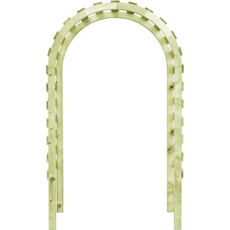 LES TENDANCES Pergola De Jardin 130x60x230 Cm Bois De Pin Imprégné 4 LES TENDANCES Pergola De Jardin 130x60x230 Cm Bois De Pin Imprégné - Image 2