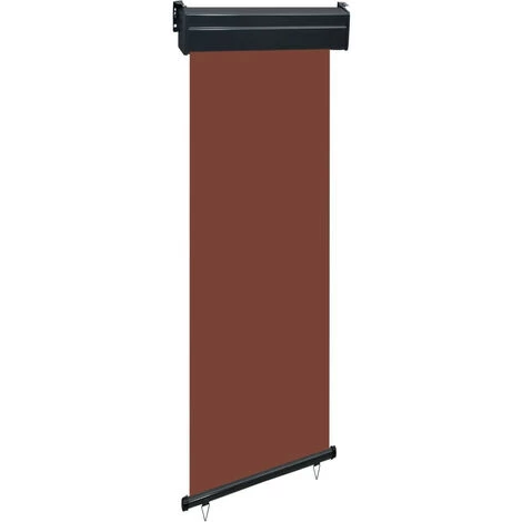 LES TENDANCES Auvent Latéral De Balcon 60x250 Cm Marron 3 LES TENDANCES Auvent Latéral De Balcon 60x250 Cm Marron