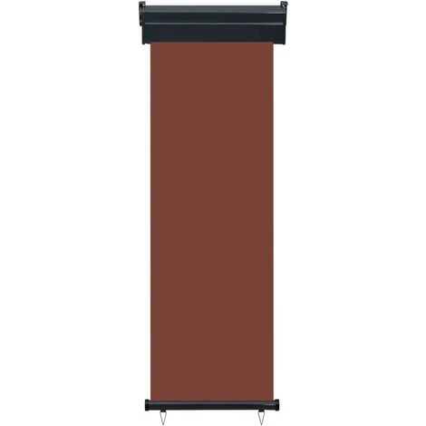 LES TENDANCES Auvent Latéral De Balcon 60x250 Cm Marron 4 LES TENDANCES Auvent Latéral De Balcon 60x250 Cm Marron – Image 2