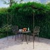LES TENDANCES Pergola De Jardin Marron Antique 3x3x2,5 M Fer -Tente de réception Soldes 66922344 1