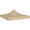 LES TENDANCES Toit De Tente De Réception 3x3 M Beige 270 G/m² 2 LES TENDANCES Toit De Tente De Réception 3x3 M Beige 270 G/m² -Tente de réception Soldes 66923392 1