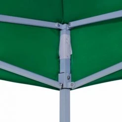 LES TENDANCES Toit De Tente De Réception 6x3 M Vert 270 G/m² -Tente de réception Soldes 66923484 5
