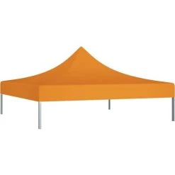 LES TENDANCES Toit De Tente De Réception 3x3 M Orange 270 G/m² -Tente de réception Soldes 66924391 2