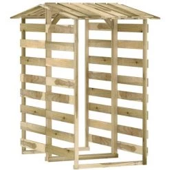 LES TENDANCES Pergolas Avec Toits 2 Pcs 100x90x200 Cm Bois De Pin Imprégné -Tente de réception Soldes 66926209 2