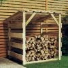 LES TENDANCES Pergola Avec Toit 100x90x100 Cm Bois De Pin Imprégné