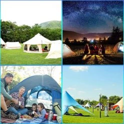 WAHAISON Piquets De Tente De 18 Cm - En Métal - Pour Sols Durs - Idéal Pour Le Jardin, Et Les Tentes La Pêche 11 WAHAISON Piquets De Tente De 18 Cm - En Métal - Pour Sols Durs - Idéal Pour Le Jardin, Et Les Tentes La Pêche -Tente de réception Soldes 66977852 5