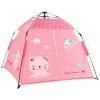 TANCYCO Tente De Plage Pour Bébé Portable Pop Up Tente Sunshine Shelters Abat-jour Pour Bébé Avec Moustiquaire Sunshine Shade Tente De Plage Pour Enfants (Rose Type 1) -Tente de réception Soldes 67144857 1