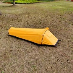 TANCYCO Tente De Randonnée Camping En Plein Air Sac De Couchage Tente Légère Pour Une Personne (jaune) -Tente de réception Soldes 67144861 4
