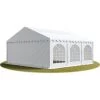 INTENT24.FR Tente Barnum De Réception 6x6 M Ignifugee PREMIUM Bâches Amovibles PVC Env. 500g/m² Blanc Cadre De Sol Jardin - Blanc 2 INTENT24.FR Tente Barnum De Réception 6x6 M Ignifugee PREMIUM Bâches Amovibles PVC Env. 500g/m² Blanc Cadre De Sol Jardin - Blanc -Tente de réception Soldes 6714991 1