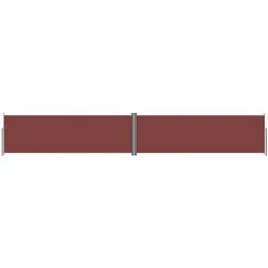 YOUTHUP Auvent Latéral Rétractable Marron 160x1000 Cm - Marron -Tente de réception Soldes 67161767 2