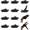 BF Clip Bache,Clip Tente,Clip En Plastique,50 Pinces Clips De Bâche De Tente En Plastique Tente Snaps Pour Camping Canopy Noir Clips De Bâche Auvents Pour Activités De Plein Air