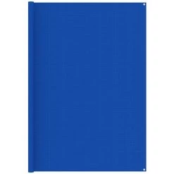 TRUE DEAL Tapis De Tente 250x250 Cm Bleu PEHD