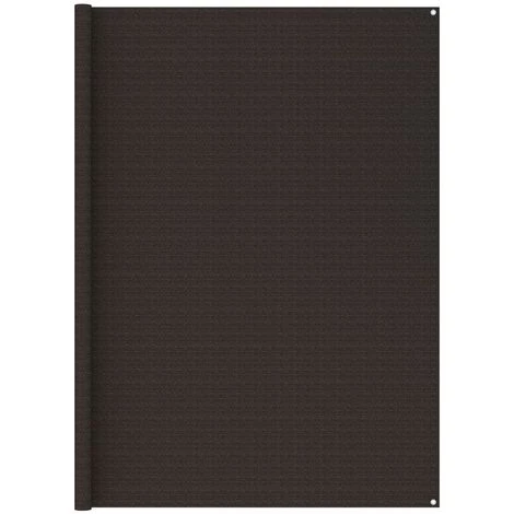 TRUE DEAL Tapis De Tente 400x800 Cm Marron PEHD 3 TRUE DEAL Tapis De Tente 400x800 Cm Marron PEHD