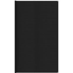 TRUE DEAL Tapis De Tente 400x400 Cm Noir PEHD