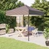 TRUE DEAL Tente De Réception Pliable Taupe 2x2 M -Tente de réception Soldes 67309892 1