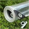 Cisea Bâche Transparente Imperméable, Bâche Durable Résistante Aux Intempéries Avec Oeillets, Auvents Pliables En PVC De 0.35mm Pour Jardins, Serre, Plantes, Bâche De Toit,Clear,1x1M 2 Cisea Bâche Transparente Imperméable, Bâche Durable Résistante Aux Intempéries Avec Oeillets, Auvents Pliables En PVC De 0.35mm Pour Jardins, Serre, Plantes, Bâche De Toit,Clear,1x1M -Tente de réception Soldes 67416839 1