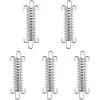 ENLENK 5pcs Tendeur De Ressort En Acier Inoxydable, Haute Résistance Camping Auvent Tente Corde Pour La Randonnée Camping Pêche Pique-Nique Voyager -Tente de réception Soldes 67580864 1