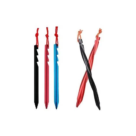 FLYME Piquets De Tente 25 Cm Sardines En Alliage D'aluminium Piquet De Fixation Léger 10 Pièces Pour Camping Tarp Jardin Toile 4 FLYME Piquets De Tente 25 Cm Sardines En Alliage D'aluminium Piquet De Fixation Léger 10 Pièces Pour Camping Tarp Jardin Toile – Image 2