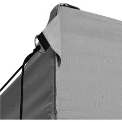 MAISONCHIC Tente De Réception Pliable Avec 4 Parois / Tonnelle De Jardin Barnum / 3x6 M Acier Anthracite -Tente de réception Soldes 67652624 4