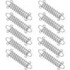 TANABATA 10 Pièces Ressort De Tension Tendeur De Ressort En Acier Inoxydable Boucle De Corde De Ressort De Tente Pour Tente Tendeur De Corde De Tente D'auvent Convient -Tente de réception Soldes 67668552 1