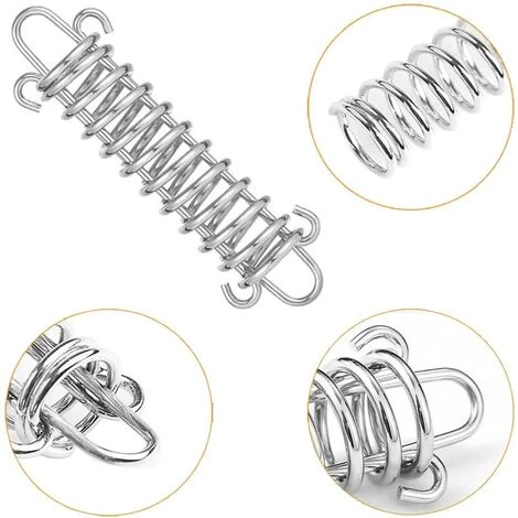 TANABATA 10 Pièces Ressort De Tension Tendeur De Ressort En Acier Inoxydable Boucle De Corde De Ressort De Tente Pour Tente Tendeur De Corde De Tente D'auvent Convient 6 TANABATA 10 Pièces Ressort De Tension Tendeur De Ressort En Acier Inoxydable Boucle De Corde De Ressort De Tente Pour Tente Tendeur De Corde De Tente D'auvent Convient - Image 4