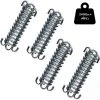 TANABATA Lot De 4 Ressorts De Tension Pour Tente De Camping, Voile D'Ombrage, Auvent, Accessoires De Fixation Inoxydable, Ressort De Traction Pour Un Montage SûR, En Acier Inoxydable, Tendeur De CâBle -Tente de réception Soldes 67668609 1