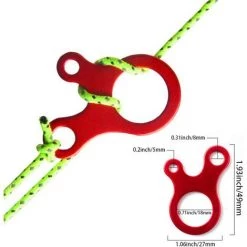 OSQI Alliage D'aluminium Accessoires Pour Tente Cord Ajusteur De Cordon De Corde à Vent En Aluminium Tendeur En Alliage D'Aluminium Léger Pour Tente Bâche Randonnée Camping(16Pièces) 8 OSQI Alliage D'aluminium Accessoires Pour Tente Cord Ajusteur De Cordon De Corde à Vent En Aluminium Tendeur En Alliage D'Aluminium Léger Pour Tente Bâche Randonnée Camping(16Pièces) -Tente de réception Soldes 67676441 2