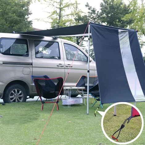 ENLENK Lot De 2 Sangles élastiques Avec Crochets - Noires - 16 Cm - Pour Bâche, Auvent, Tente De Camping 7 ENLENK Lot De 2 Sangles élastiques Avec Crochets - Noires - 16 Cm - Pour Bâche, Auvent, Tente De Camping – Image 5