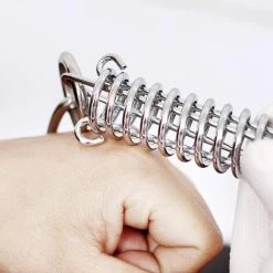 ENLENK Tente Ressort Boucle 8 Pièces Tendeur Ressort En Acier Inoxydable Haute Résistance Ressort Boucle Corde Tente Pour Le Camping En Plein Air Randonnée Voyage Pique Nique Tente De Plage Auvent. -Tente de réception Soldes 67677736 3