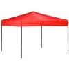 Tente De Réception Pliable Rouge 3x3 M VidaXL - Rouge 1 Tente De Réception Pliable Rouge 3x3 M VidaXL - Rouge -Tente de réception Soldes 67893694 1