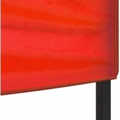 Tente De Réception Pliable Rouge 3x3 M VidaXL - Rouge -Tente de réception Soldes 67893694 4