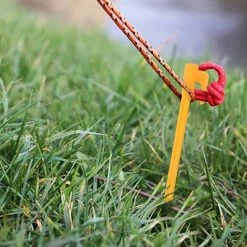 LTS FAFA Lot De 30 Piquets De Tente En Plastique Abs - 14,5 Cm - Jaune -Tente de réception Soldes 67894230 3