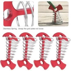 NAXUNNN Crochet De Boucle De Corde Chevilles D'ancrage Au Sol Pour Le Camping 4 Pièces -Tente de réception Soldes 67923150 5