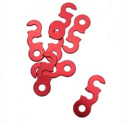 OYLDA 10 Pièces De Réglage De Tente En Alliage D'aluminium Pour Le Camping En Plein Air (bleu) 4,3 X 1,2 Cm -Tente de réception Soldes 68137838 4