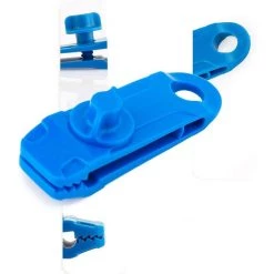 OYLDA Tente Extérieure Shark Clip Lock Awning Clip Car Dust Cover Clip - Bleu - 12 Pièces -Tente de réception Soldes 68138532 3