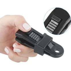 OYLDA Clips Pour Bâche De Type D Clips Pour Auvent Clips Pour Tente De Camping Extérieur - Noir - 6 Pièces -Tente de réception Soldes 68138770 3
