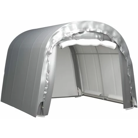 TRUE DEAL Tente De Rangement 300x300 Cm Acier Gris 3 TRUE DEAL Tente De Rangement 300x300 Cm Acier Gris