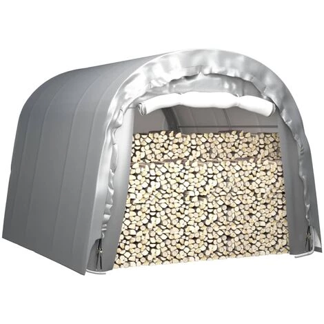 TRUE DEAL Tente De Rangement 300x300 Cm Acier Gris 4 TRUE DEAL Tente De Rangement 300x300 Cm Acier Gris - Image 2