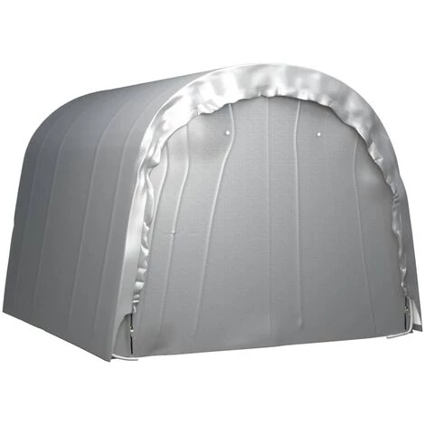 TRUE DEAL Tente De Rangement 300x300 Cm Acier Gris 7 TRUE DEAL Tente De Rangement 300x300 Cm Acier Gris - Image 5