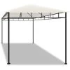 FRANKYSTAR Kios - Gazebo De Jardin En Fer Forgé De 3x4 M
