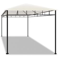 FRANKYSTAR Kios - Gazebo De Jardin En Fer Forgé De 3x4 M