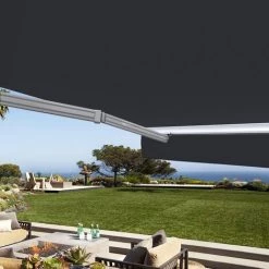 SUNNY INCH ® Store Banne Manuel Demi Coffre Pour Terrasse - Gris Anthracite - Longueur 2.5 M Et Largeur 2 M - Gris Anthracite 8 SUNNY INCH ® Store Banne Manuel Demi Coffre Pour Terrasse - Gris Anthracite - Longueur 2.5 M Et Largeur 2 M - Gris Anthracite -Tente de réception Soldes 7025052 2