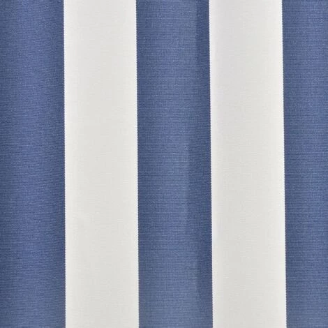 Toile D'Auvent Bleu Et Blanc 3x2,5 M VidaXL 5 Toile D'Auvent Bleu Et Blanc 3x2,5 M VidaXL - Image 3