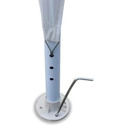 VidaXL Tente De Réception 3 X 9 M Blanc - Blanc 9 VidaXL Tente De Réception 3 X 9 M Blanc - Blanc -Tente de réception Soldes 735115 3