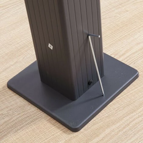 AVRIL PARIS Tonnelle/Pergola Aluminium 3x3m Toile Coulissante Rétractable - Gris Taupe - Hero - Gris 5 AVRIL PARIS Tonnelle/Pergola Aluminium 3x3m Toile Coulissante Rétractable - Gris Taupe - Hero - Gris - Image 3